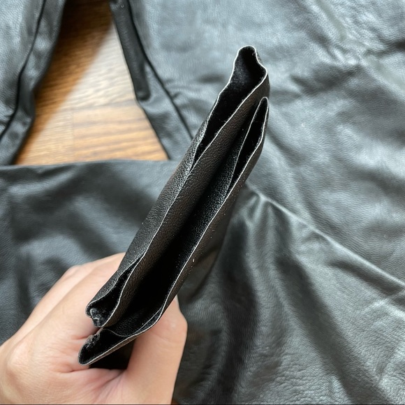 Commando Perfect Control Faux Leather Black Size M - Picture 5 of 11